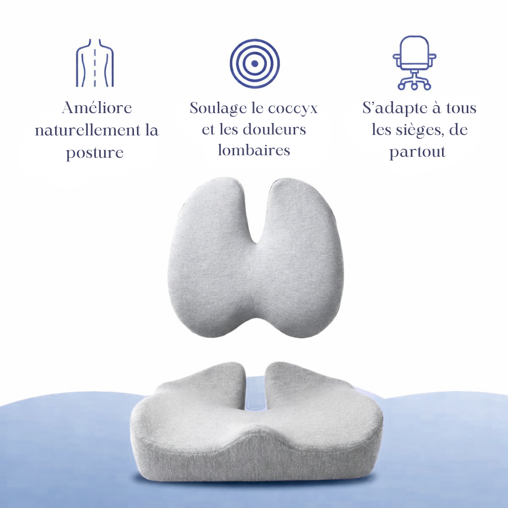 Ensemble Ergonomique Ergosia – Soutien Total Dos & Assise