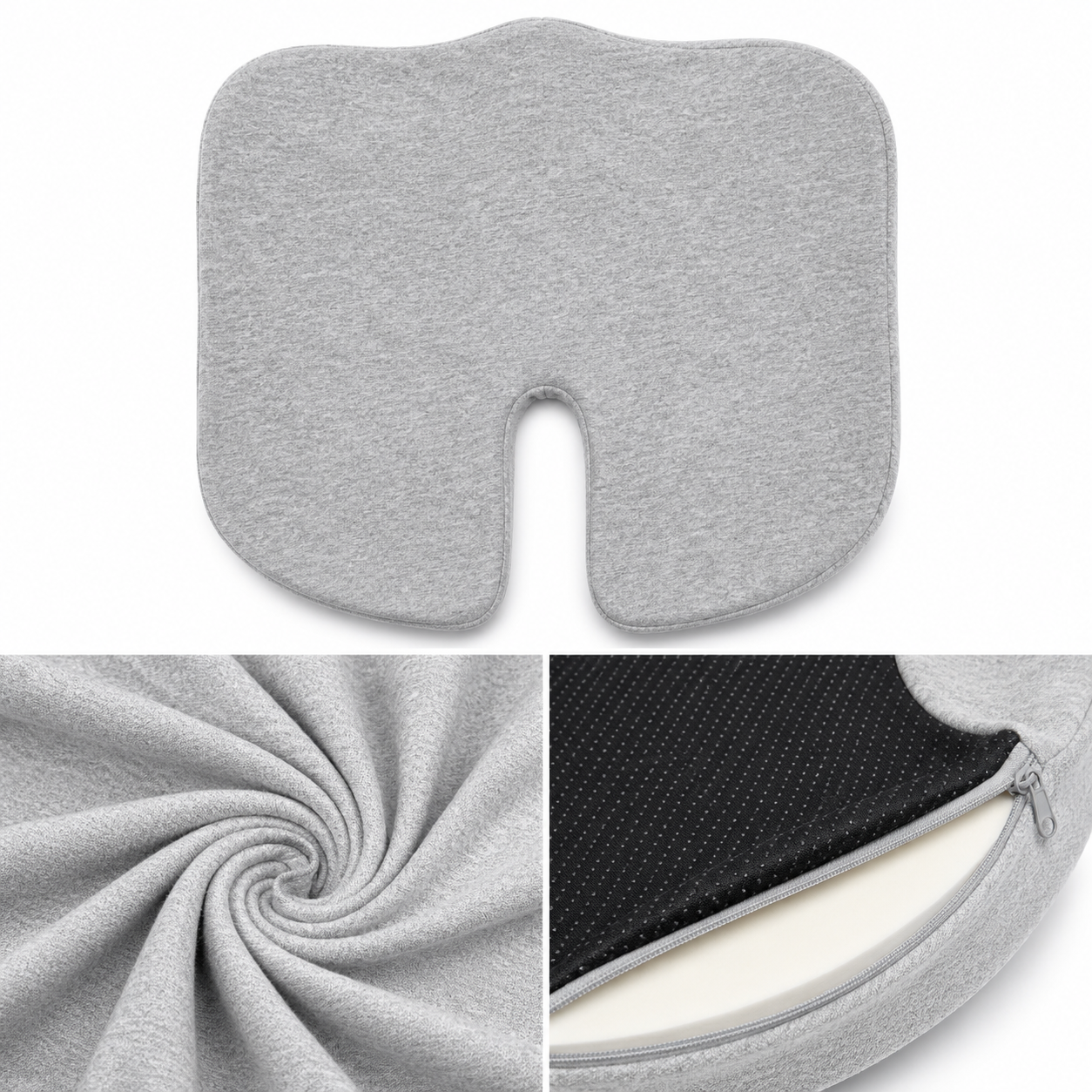 Housse de Rechange Premium pour Coussin d’Assise